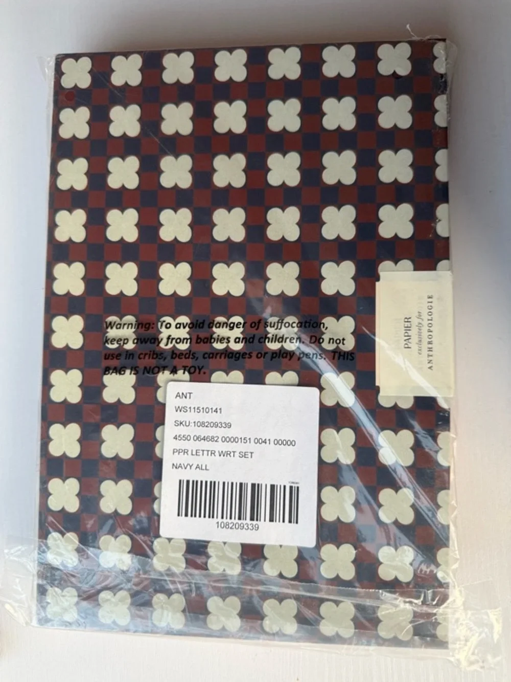 Anthropologie X Papier Hotel Letter Writing Set